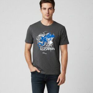 Alstyle Maui Hawaii Graphic Tee – Charcoal – Size M – NWOT